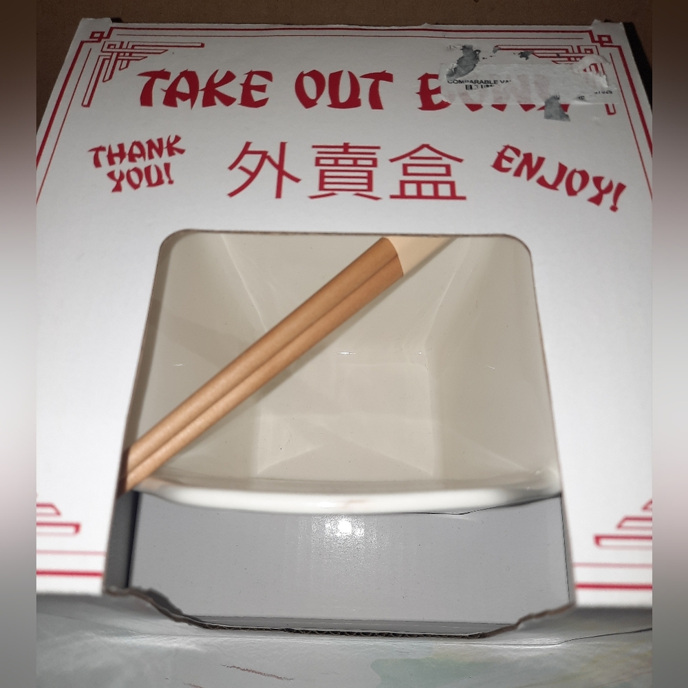 Ramen Bowl with Chopsticks New - Picture 2 of 5